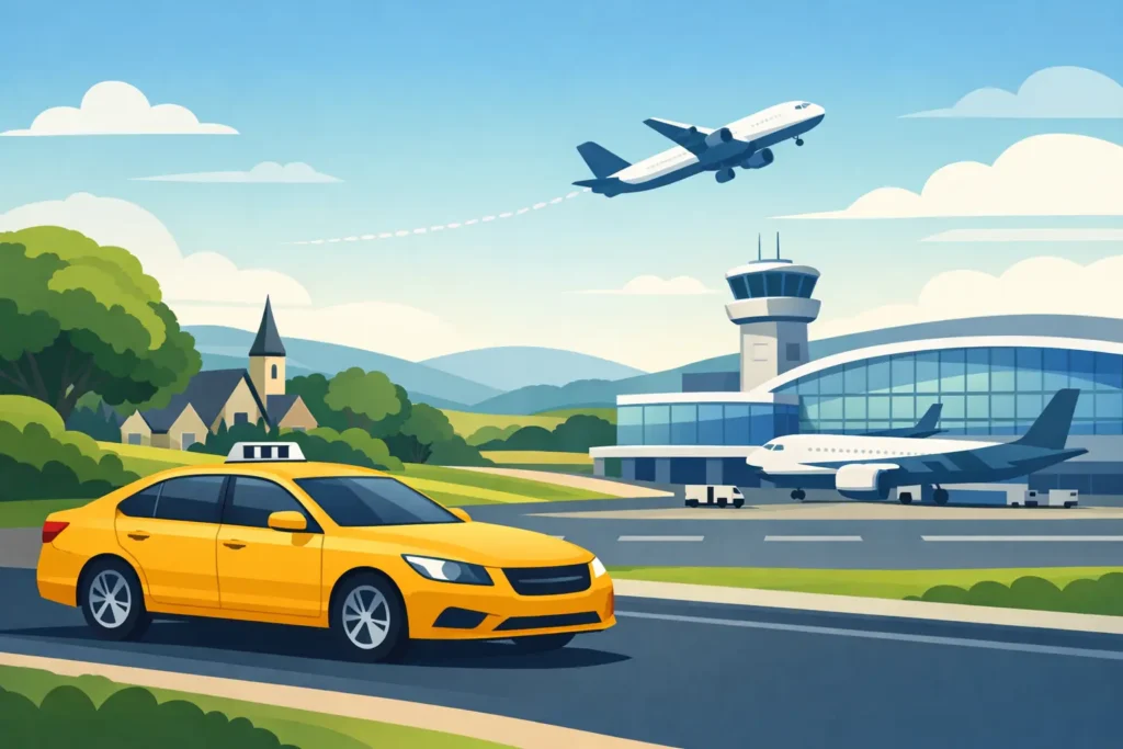 Airport Taxi Beaconsfield to Heathrow