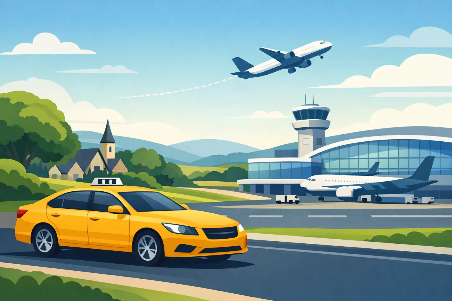 Airport Taxi Beaconsfield to Heathrow