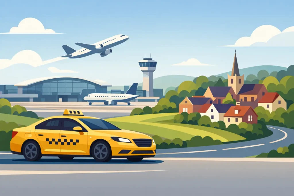 Airport Taxi Chesham for Heathrow Trips