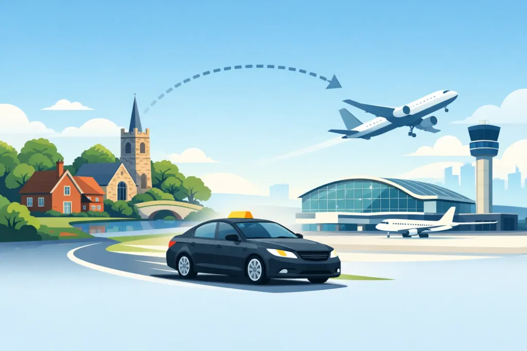 Airport Taxi Gerrards Cross to Heathrow