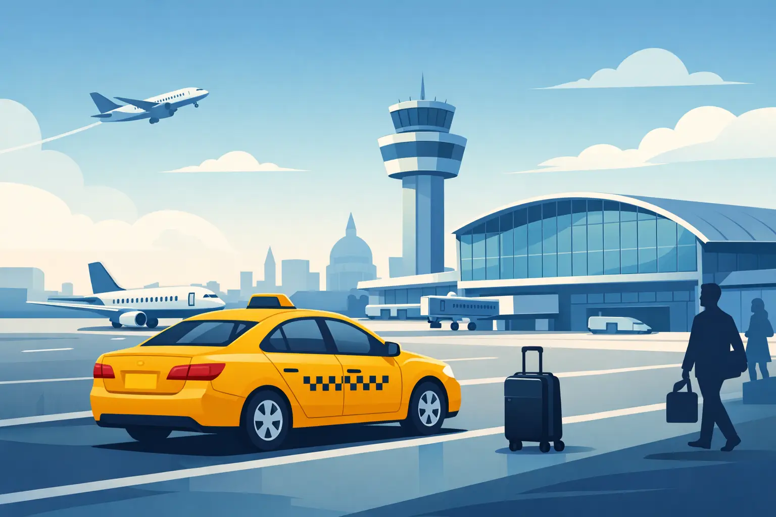 Airport Taxi Lane End to Heathrow