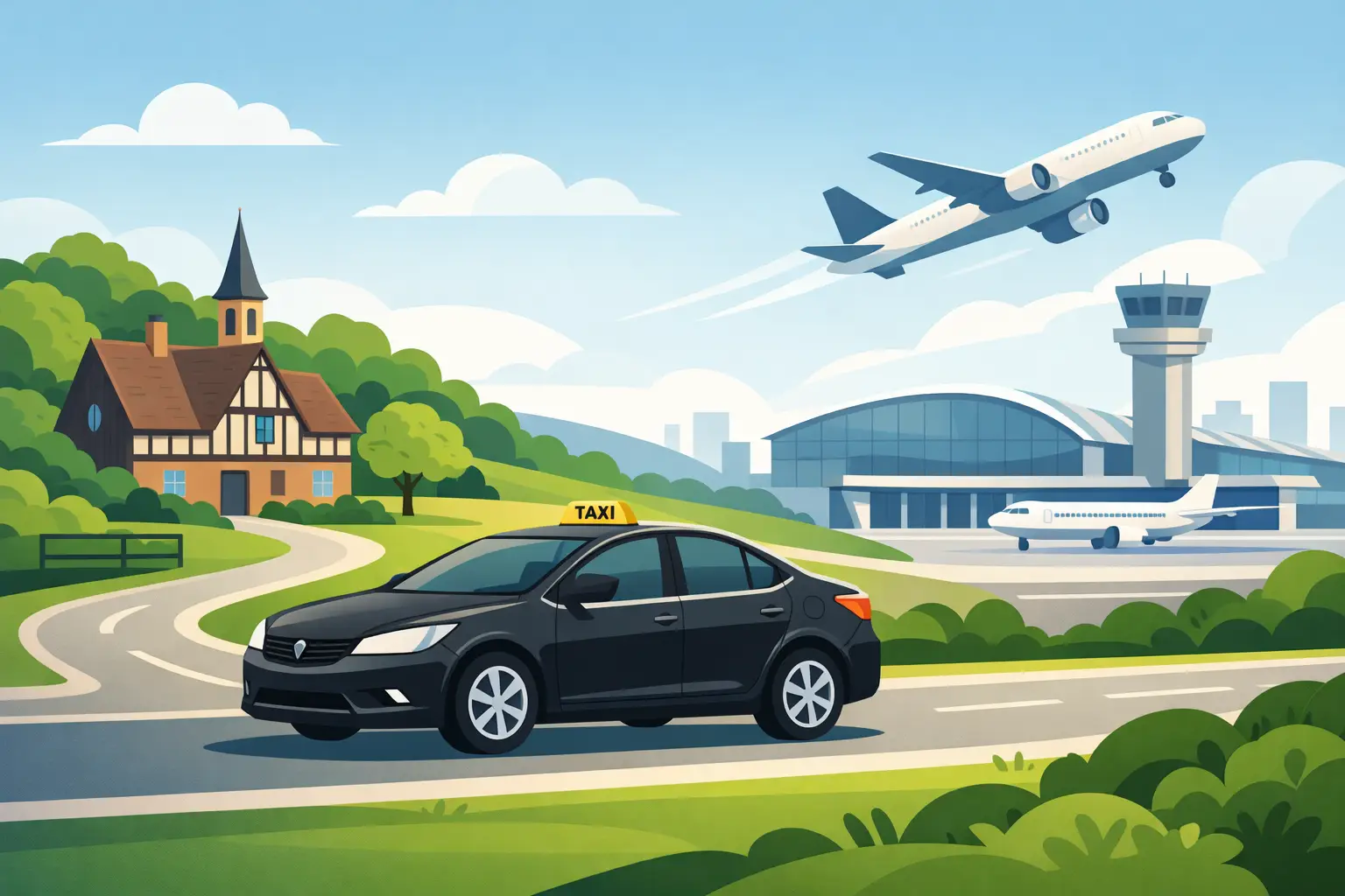 Airport Taxi Seer Green to Heathrow