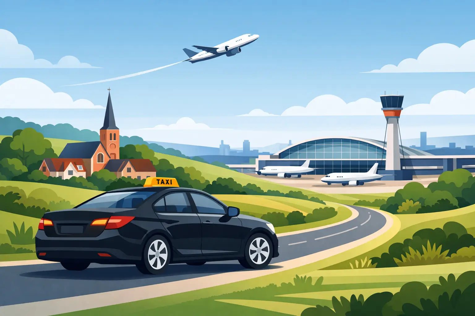 Airport Taxi Stokenchurch to Heathrow