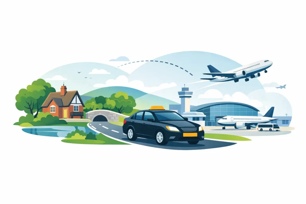Airport Taxi Wooburn Green to Heathrow