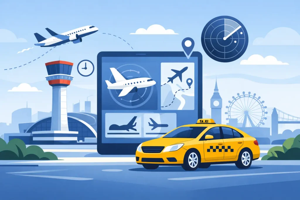 Heathrow Taxi Flight Monitoring Explained