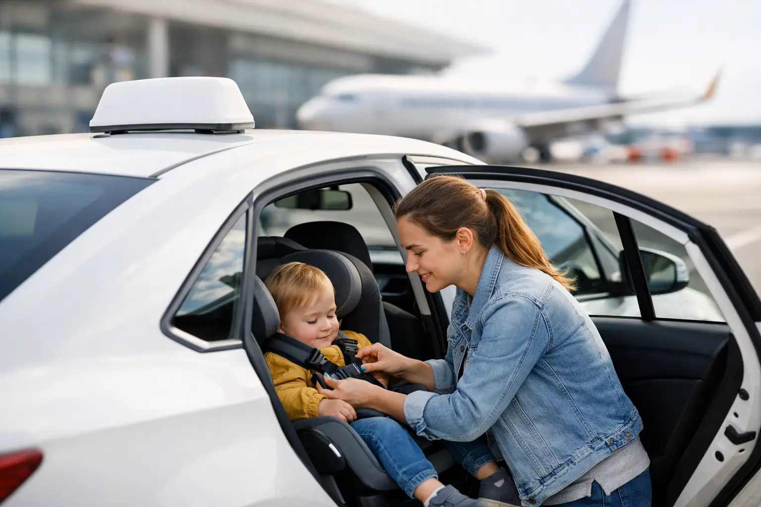 Airport Taxi with Child Seats: What to Check