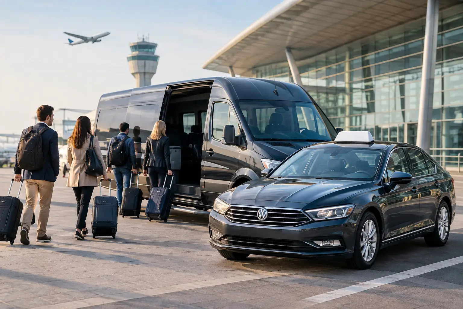 How to Choose a Minibus for Airport Groups